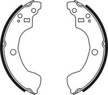 Колодки гальмівні (задні) Nissan Almera II 00- (барабанні) (203x36) ABE C01051ABE