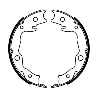 Колодки ручного гальма Nissan Leaf, Juke, Qashqai I-II, X-Trail T31 ABE C01063ABE
