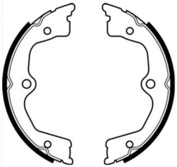 Гальмівні колодки, барабанні ABE C04024ABE