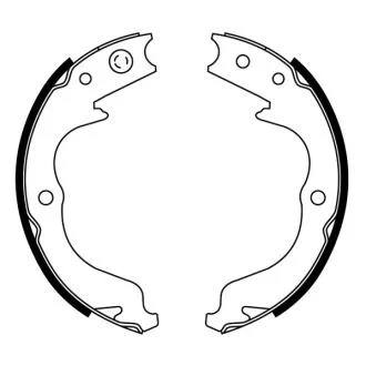 Гальмівна колодка CITROEN C-CROSSER, C-CROSSER ENTERPRISE MITSUBISHI GRANDIS, LANCER VIII, OUTLANDER II, OUTLANDER III PEUGEOT 4007 SUBARU FORESTER, IMPREZA, LEGACY III 1.5-3.6 08.00- ABE C07013ABE