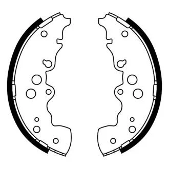 Гальмівні колодки, барабанні ABE C08023ABE