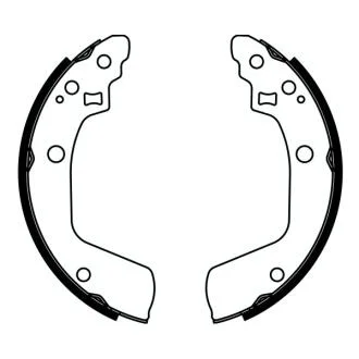 Гальмівна колодка SUZUKI SWIFT III 1.2-1.5 02.05- ABE C08029ABE