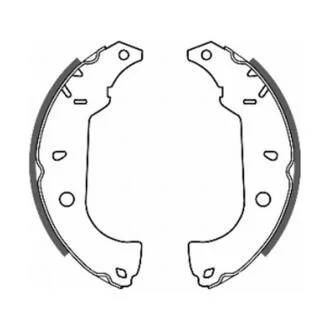 Гальмівні колодки, барабанні ABE C0F004ABE