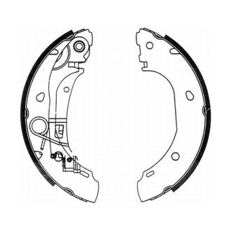 Гальмівна колодка CITROEN JUMPER, FIAT DUCATO, PEUGEOT BOXER 1.9D-2.8D 02.94- ABE C0F025ABE