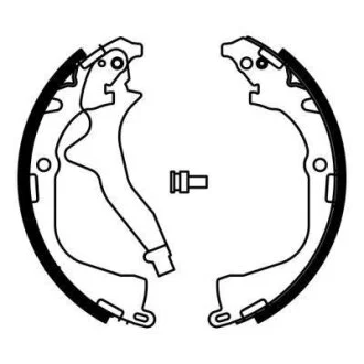 Гальмівна колодка VW AMAROK 2.0/2.0D/3.0D 09.10- ABE C0W023ABE