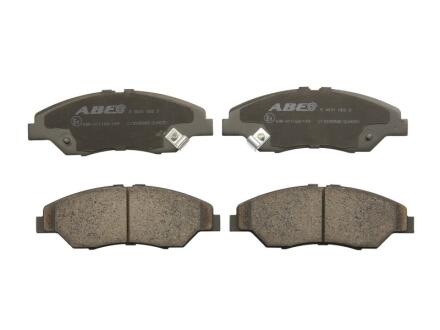 Комплект гальмівних колодок передн, KIA RETONA, SPORTAGE 2.0/2.0D 04.94-08.03 ABE C10305ABE