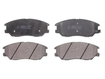 Комплект гальмівних колодок передн, HYUNDAI EQUUS / CENTENNIAL, GRACE, TERRACAN, XG KIA OPIRUS SSANGYONG KYRON, RODIUS I, RODIUS II SUZUKI IGNIS II 1.5-4.5 06.98- ABE C10337ABE