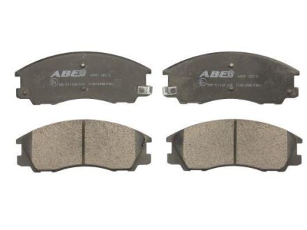 К-кт перед. гальм. колодок Hyundai Terracan 2.5TDIC 01-/H-1 01- ABE C10512ABE