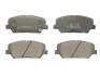 Комплект гальмівних колодок передн, HYUNDAI GENESIS, GRANDEUR, I30, VELOSTER KIA CEE\'D, CERATO III, CERATO KOUP III, OPTIMA, PRO CEE\'D 1.0-3.8 01.08- ABE C10531ABE (фото 1)