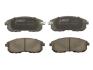 Комплект гальмівних колодок передн, INFINITI I30 NISSAN 200SX, 350Z, ALTIMA, AVENIR, CUBE, JUKE, MAXIMA / MAXIMA QX IV, MAXIMA / MAXIMA QX V, MAXIMA III, MURANO II, NAVARA 1.2-3.5 01.86- ABE C11044ABE (фото 1)