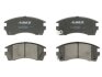 Комплект гальмівних колодок передн, NISSAN 100NX, SUNNY III, SUNNY III/KOMBI 1.6-2.0D 11.90-03.00 ABE C11049ABE (фото 1)