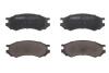 Комплект гальмівних колодок передн, NISSAN CEDRIC, NAVARA, PICK UP, PRIMERA, SUNNY III, VANETTE 1.2-3.0 12.80- ABE C11050ABE (фото 1)