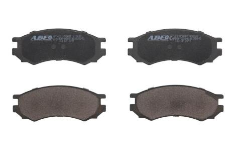 Комплект гальмівних колодок передн, NISSAN CEDRIC, NAVARA, PICK UP, PRIMERA, SUNNY III, VANETTE 1.2-3.0 12.80- ABE C11050ABE