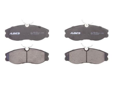Комплект гальмівних колодок передн, FORD MAVERICK LDV CUB NISSAN PICK UP, SERENA, TERRANO II, VANETTE CARGO 1.6-3.3 01.82-09.07 ABE C11056ABE