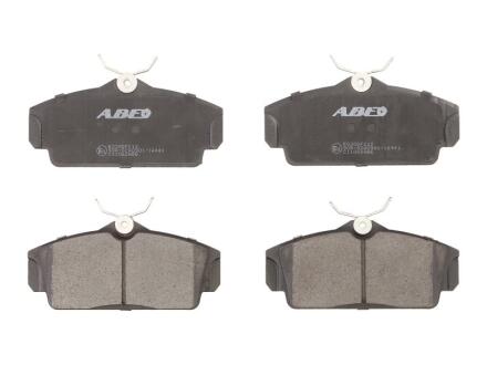 КОЛОДКИ ТОРМ ПЕРЕДН 124*57.5*16 ABE C11062ABE