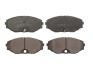 Комплект гальмівних колодок передн, INFINITI J30, Q45 I NISSAN ALTIMA, AVENIR, CEDRIC, CUBE, MAXIMA / MAXIMA QX IV, MAXIMA / MAXIMA QX V, MICRA III, NOTE, PRAIRIE LIBERTY 1.2-4.5 01.89-12.12 ABE C11065ABE (фото 1)
