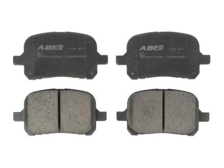 Комплект тормозных колодок, дисковый тормоз ABE C12083ABE
