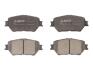 Комплект гальмівних колодок передн, LEXUS IS III TOYOTA 4 RUNNER V, ALTEZZA, CAMRY, CHASER, CROWN, FORTUNER, HILUX VII, ISIS, LAND CRUISER PRADO, MARK X I, PREVIA II, PROGRES 1.8-4.0 10.96- ABE C12104ABE (фото 1)