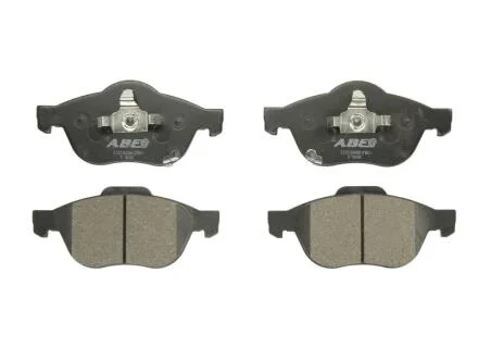 Комплект гальмівних колодок передн, TOYOTA AVENSIS, AVENSIS VERSO, CALDINA 1.6-2.0D 09.97-11.09 ABE C12109ABE