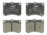 Комплект гальмівних колодок передн, FORD USA ESCORT MAZDA 121 I, 323 C IV, 323 C V, 323 F IV, 323 F V, 323 F VI, 323 III, 323 P V, 323 S IV, 323 S V, 323 S VI, MX-3 1.5-2.0D 11.86-05.04 ABE C13035ABE (фото 1)