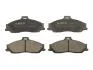 Комплект гальмівних колодок передн, FORD RANGER MAZDA 323 S VI, B-SERIE, BT-50 1.6-4.0 09.98-12.15 ABE C13048ABE (фото 1)