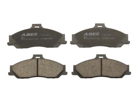 Комплект гальмівних колодок передн, FORD RANGER MAZDA 323 S VI, B-SERIE, BT-50 1.6-4.0 09.98-12.15 ABE C13048ABE