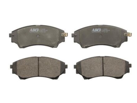 Комплект гальмівних колодок передн, FORD RANGER MAZDA B-SERIE, BT-50 2.5D-4.0 02.99-12.15 ABE C13064ABE