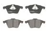 Комплект гальмівних колодок передн, VOLVO C30, C70 II, S40 II, S60 II, V40, V50, XC90 I FORD FOCUS II MAZDA 3 OPEL SIGNUM, VECTRA C, VECTRA C GTS SAAB 9-3, 9-3X 1.5-3.2 06.02-08.19 ABE C13065ABE (фото 1)