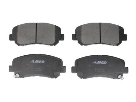 Комплект гальмівних колодок передн MAZDA CX-5, CX-8 2.0/2.2D/2.5 11.11- ABE C13067ABE