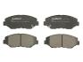 Комплект гальмівних колодок передн HONDA ACCORD VII, CIVIC X, CR-V I, CR-V II, CR-V V, ELEMENT, PILOT 1.5-3.5 01.99- ABE C14049ABE (фото 1)
