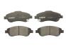 Комплект гальмівних колодок передн, HONDA ACCORD IV, ACCORD IX, ACCORD V, ACCORD VI, ACCORD VII, ACCORD VIII, CIVIC VIII, CR-V I, CR-V II, CR-V III, CR-V IV, CR-V V, CR-Z, ELEMENT 1.3-3.7 09.89- ABE C14053ABE (фото 1)