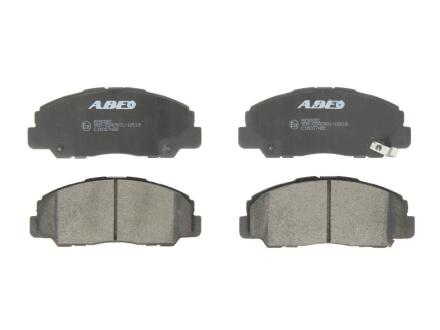 Комплект гальмівних колодок передн, DAIHATSU FEROZA, ROCKY, RUGGER, TAFT 1.6-2.8D 08.78-12.99 ABE C16007ABE