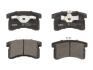 Комплект гальмівних колодок передн, DAIHATSU COPEN, CUORE II, CUORE III, CUORE IV 0.7/0.8 11.89-09.12 ABE C16010ABE (фото 1)