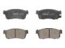 Комплект гальмівних колодок передн, DAIHATSU COPEN, CUORE V, CUORE VI, CUORE VII, MATERIA, SIRION, YRV MITSUBISHI I, MIRAGE / SPACE STAR VI NISSAN PIXO SUBARU JUSTY IV 0.7-Electric 11.98- ABE C18016ABE (фото 1)