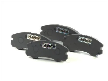 Комплект гальмівних колодок передн, ISUZU PICKUP, RODEO, TFR/TFS, TROOPER II, TROOPER III OPEL CAMPO, FRONTERA A, FRONTERA A SPORT, FRONTERA B, MONTEREY A, MONTEREY B 2.0-3.5 08.87-08.04 ABE C19009ABE