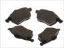 Комплект гальмівних колодок передн, AUDI 100 C3, A4 B5, A6 C4 VW GOLF III, GOLF IV, PASSAT B3/B4, PASSAT B5, VENTO 1.6-2.9 10.86-06.05 ABE C1A022ABE (фото 1)