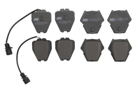 Комплект гальмівних накладок, дискове гальмо ABE C1A049ABE-P