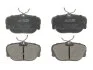 Комплект гальмівних колодок передн, MERCEDES 190 (W201) BMW 3 (E30), 3 (E36), Z1 LAND ROVER RANGE ROVER II 1.6-4.0 09.82-03.02 ABE C1B015ABE (фото 1)