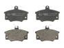 Комплект гальмівних колодок передн, ABARTH RITMO ALFA ROMEO 145, 146, 155, 33, ARNA, SPIDER FIAT 131, 132, 147, ARGENTA, BARCHETTA, CROMA, PANDA, PANDA/HATCHBACK 0.65-Electric 01.76-03.12 ABE C1D000ABE (фото 1)