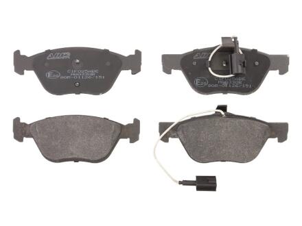 Комплект гальмівних колодок передн, ALFA ROMEO 145, 146, 147, 155, 156, ARNA, GT, GTV, SPIDER FIAT BRAVO I, COUPE, MAREA, MULTIPLA LANCIA DEDRA, DELTA II, LYBRA 1.3-3.2 01.85-09.10 ABE C1F025ABE