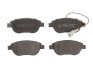 Комплект гальмівних колодок передн ABARTH 500 / 595 / 695, 500C / 595C / 695C, CHRYSLER DELTA, CITROEN NEMO, FIAT BRAVO II, DOBLO, DOBLO CARGO, FIORINO, GRANDE PUNTO, IDEA, LINEA 0.9-2.0D 04.99- ABE C1F037ABE (фото 1)