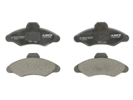 Комплект тормозных колодок, дисковый тормоз ABE C1G017ABE