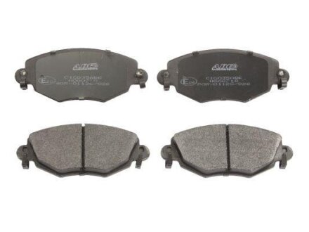 Комплект гальмівних колодок передн, FORD MONDEO III JAGUAR XJ, X-TYPE I 1.8-6.0 11.91-12.09 ABE C1G035ABE