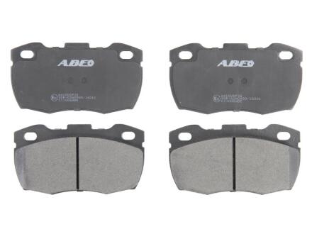 Комплект гальмівних колодок передн, LAND ROVER 110/127, 90 I, DEFENDER 2.2D-4.0 09.83-02.16 ABE C1I006ABE