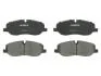Комплект гальмівних колодок передн, LAND ROVER DISCOVERY III, DISCOVERY IV, RANGE ROVER III, RANGE ROVER SPORT I 2.7D-4.4 03.02-12.18 ABE C1I012ABE (фото 1)