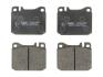 Комплект гальмівних колодок передн, MERCEDES 123 (C123), 123 T-MODEL (S123), 123 (W123), /8 (W114), /8 (W115), G (W460), G (W463), M (W164), S (W116), SL (C107), SL (R107), 1000, 60, 70 2.0-D ABE C1M003ABE (фото 1)