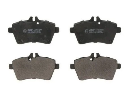 Комплект гальмівних колодок передн, MERCEDES A (W169), B SPORTS TOURER (W245) 1.5-2.0D 09.04-06.12 ABE C1M040ABE