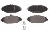 Комплект гальмівних колодок передн, MERCEDES C (A205), C (C205), C T-MODEL (S205), C (W205), CLS (C257), E (A238), E ALL-TERRAIN (S213), E (C238), E T-MODEL (S213), E (W213) 1.5-2.2DH 12.13- ABE C1M072ABE (фото 1)