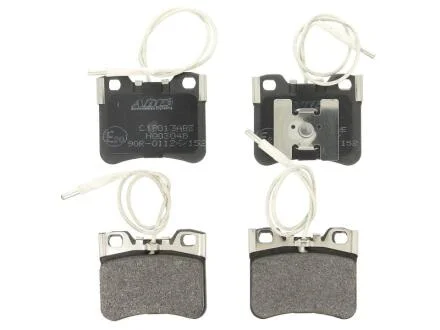 Комплект гальмівних колодок передн, DS DS 3 CITROEN AX, SAXO PEUGEOT 106 I, 106 II, 207 1.0-Electric 09.91-07.19 ABE C1P013ABE