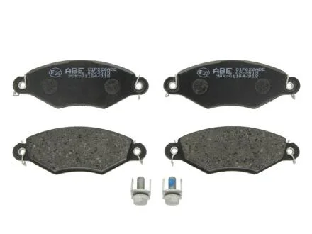 Комплект тормозных колодок, дисковый тормоз ABE C1P026ABE